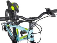 Детский велосипед Novatrack Racer 20, год 2020, цвет Голубой