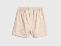 Трикотажные шорты для девочек, Бежевый