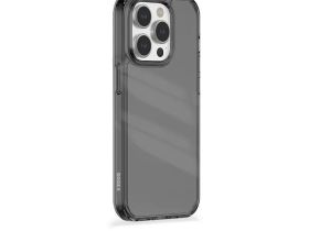 Чехол-накладка Kzdoo Guardian Case для iPhone 15 Pro пластиковый (прозрачно-черный)
