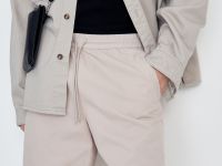 Шорты из хлопка с эластичным поясом