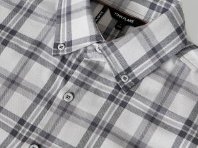 Рубашка из хлопковой фланели в клетку