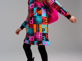 Платье трикотажное для девочек