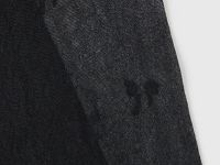 Колготки с узором, 40 DEN, Черный