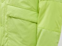 Куртка oversize силуэта с капюшоном