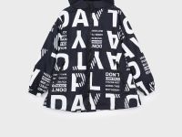 Куртка текстильная с полиуретановым покрытием для девочек (ветровка)