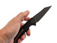 Складной нож Trivisa Lynx-03B, сталь S35VN, рукоять G10, черный