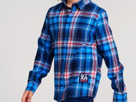 Сорочка текстильная для мальчиков (regular fit)