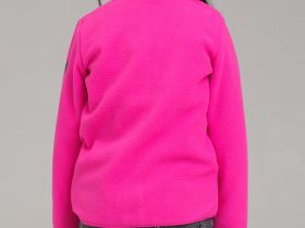 Толстовка из флиса на молнии для девочки