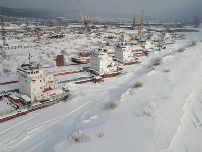 Речной флот АЛРОСА готовится к летней навигации 2025 года