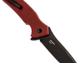Складной нож Mr.Blade Hellcat Mini, сталь VG-10, рукоять Burgundy G10