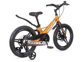 Детский велосипед Maxiscoo Space Deluxe 18, год 2025, цвет Серый