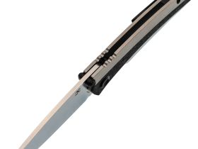 Складной нож Kansept Raven, сталь CPM 20CV, рукоять титан серый