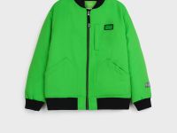 Куртка текстильная с полиуретановым покрытием для мальчиков (бомбер)