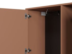 Шкаф навесной Сайрис 2-98x175 Терракотовый