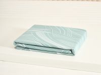 Простыня на резинке Танцующие листья/Dancing Leaves green