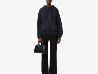 Толстовка Lacoste Loose Fit Unisex с эффектом стирки