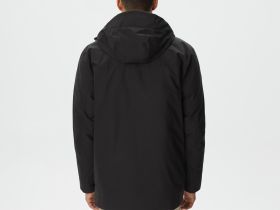 Мужская водоотталкивающая парка Lacoste с капюшоном