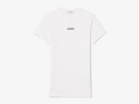 Женская хлопковая футболка Lacoste Urban