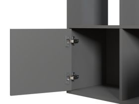 Стеллаж Кейн 5-75x75 Графитовый