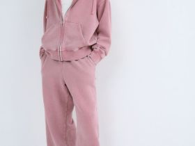 Толстовка на молнии для девочек, Розовый