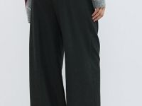 Широкие брюки, Серый