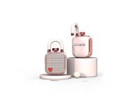 Портативная колонка Divoom LoveLock (розовый)