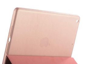 Чехол-книжка Smart Case для Apple iPad Pro 11 (2018) (искусственная кожа с подставкой) (розовое золото)