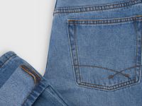 Прямые джинсы, Голубой