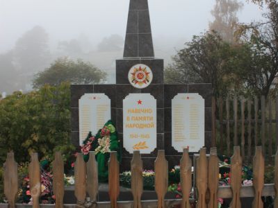 Памятник воинам-землякам, погибшим на фронтах Великой Отечественной войны