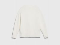 Вязаный джемпер для девочек, Белый