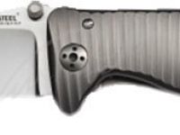 Нож складной LionSteel SR1 G, сталь Sleipner, рукоять титан