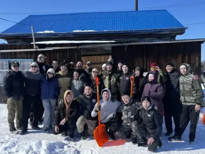 150 студентов-добровольцев помогли жителям Намского района в эти выходные