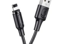 Кабель Borofone BX41 Strong Magnetic 2.4A (USB) на (Lightning) 100см силиконовый (черный)