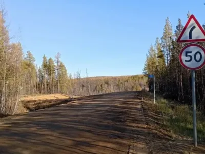 В Сунтарском районе открыли проезд по участку автодороги Устье — Кемпендяй