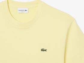 Мужская хлопковая футболка Lacoste с коротким рукавом