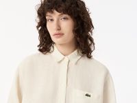 Женская рубашка Lacoste из льна