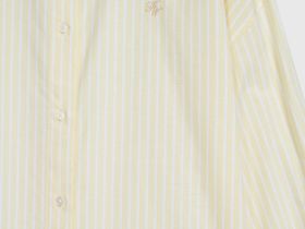 Рубашка из хлопка, Желтый