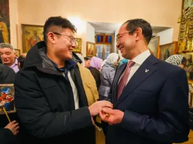 В Якутске провели Божественную литургию в честь Рождества Христова