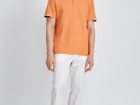 Базовое поло из хлопка прямого силуэта