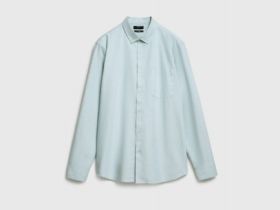 Рубашка из ткани оксфорд, Зеленый