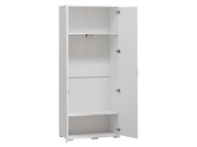 Распашной шкаф Стелла 2-80x190 Белый