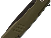 Складной нож Petrified Fish Loco PFB02GRDW, сталь D2, рукоять G10 зеленый