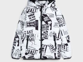 Куртка текстильная с полиуретановым покрытием для девочек