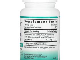 Nutricology, Дельта-фракция, токотринол, 50 мг, 75 капсул