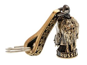 Брелок Варяг, бронза