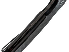 Складной нож Mr.Blade Hellcat Mini LE Ghost blackwash, сталь VG-10, рукоять Black G10