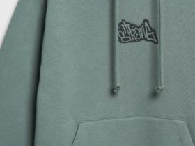 Худи с принтом для мальчиков, Голубой