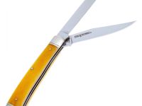 Нож складной Cold Steel Trapper, сталь 8Cr13MoV, рукоять кость, желтый