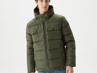 Мужская утеплённая куртка Lacoste с капюшоном