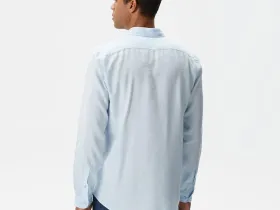 Мужская рубашка Lacoste из смеси льна